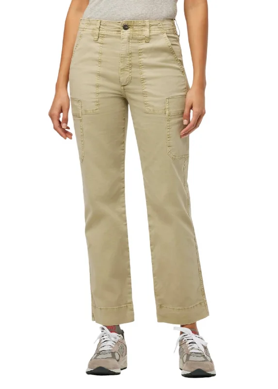 Versatile Outfits Utility Straight Leg Pant In Elm
