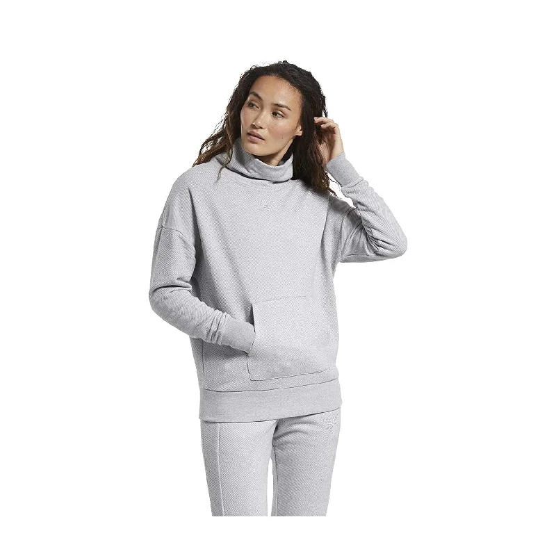 Reebok Womens Training Essentials Cover-Up Sweatshirt