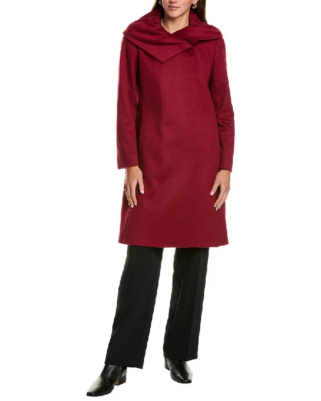 Personalized Wear Cinzia Rocca Icons Medium Wool & Cashmere-Blend Coat