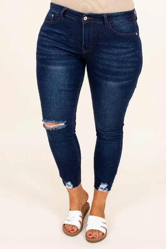Everyday Comfort Catwalk Ready Jeggings, Dark Wash