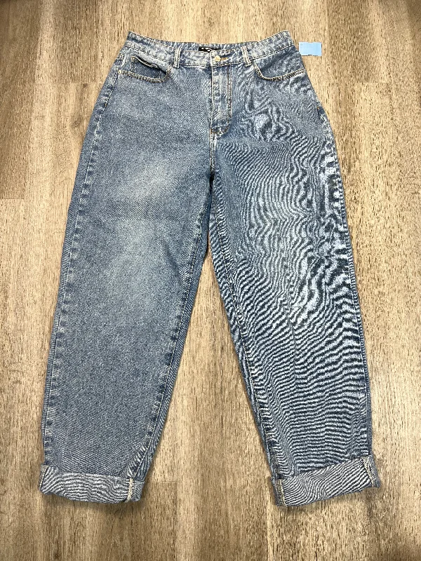 Jeans Boyfriend By Pretty Little Thing In Blue Denim, Size: 10