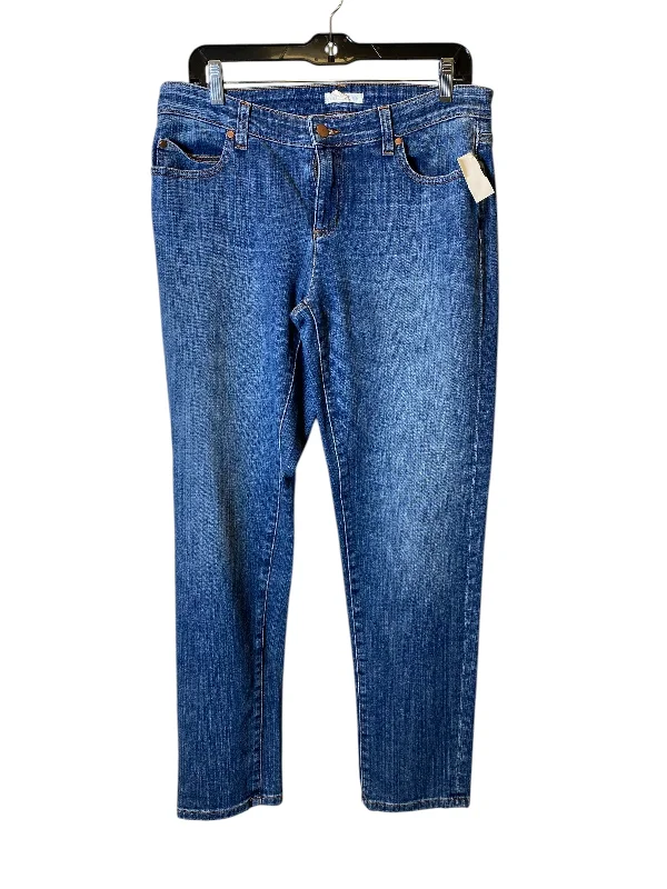 Comfortable And Casual Jeans Skinny By Eileen Fisher In Blue, Size: 6