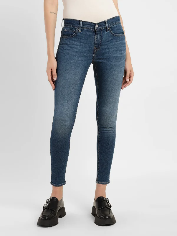 Comfortable Outfits Women's Mid Rise 710 Super Skinny Jeans