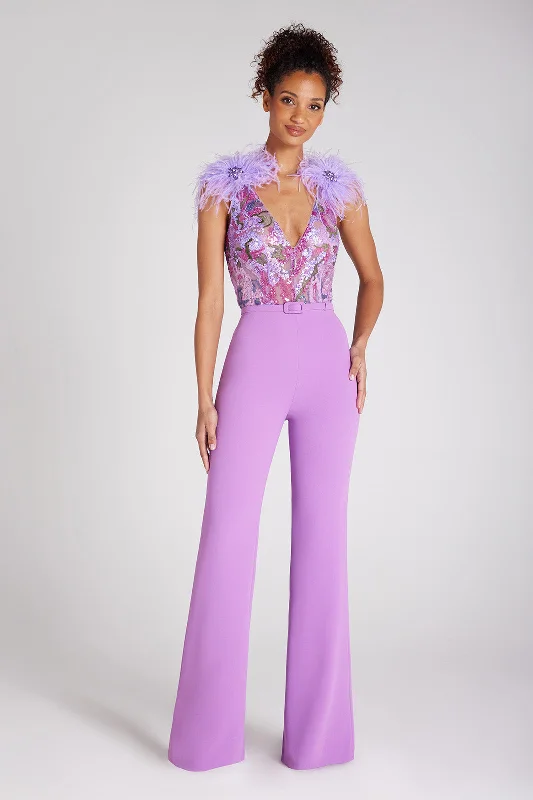 Alicia Purple Jumpsuit