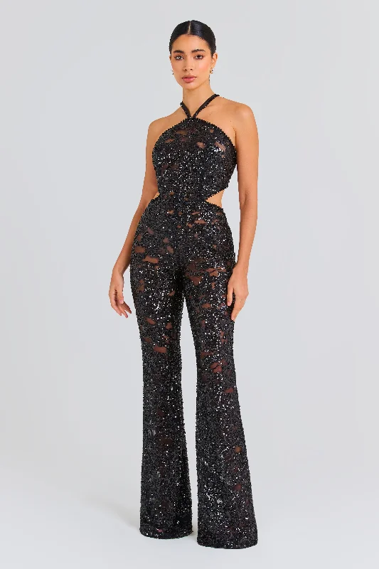 Hallie Black Jumpsuit