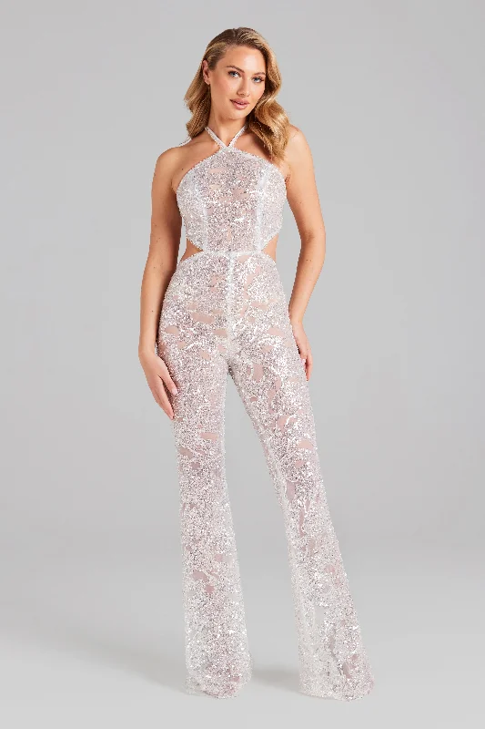 Hallie White Jumpsuit