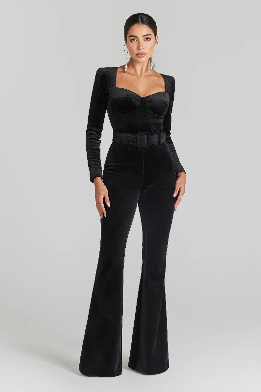 Natalia Black Jumpsuit