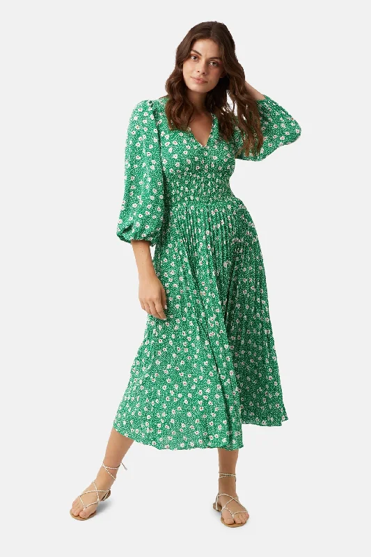 Traffic People Green Aurora Dress