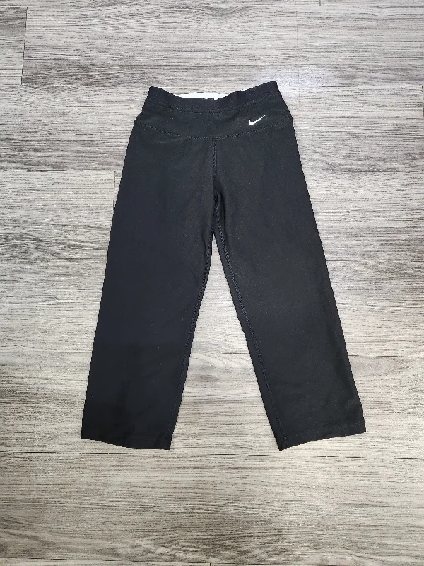 Athletic Leggings Capris By Nike In Black, Size: Xs