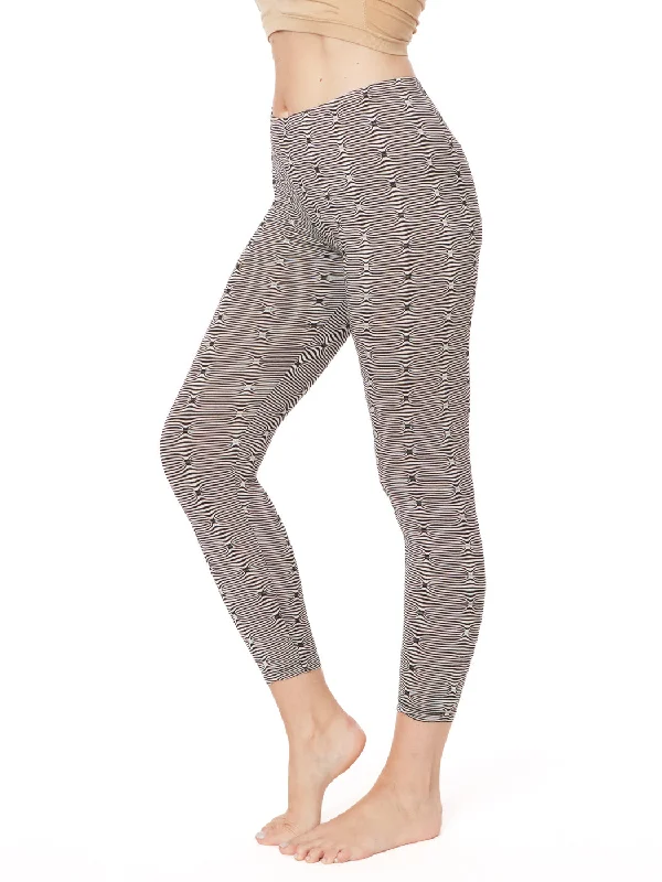 Tianello  "FRENCH" Jaquard Knit Classic Legging