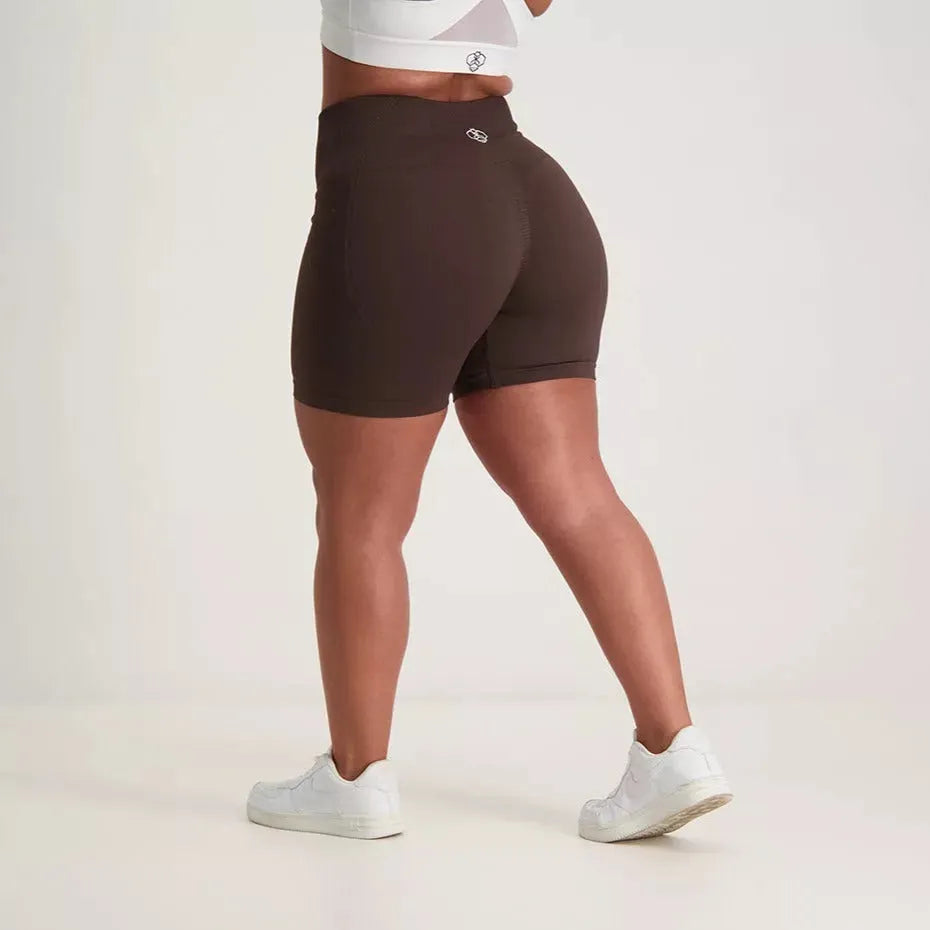 AB Scrunch Short Brown