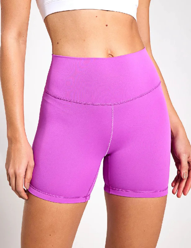 Multifunctional Style All Me 5-Inch Short Leggings - Purple Burst