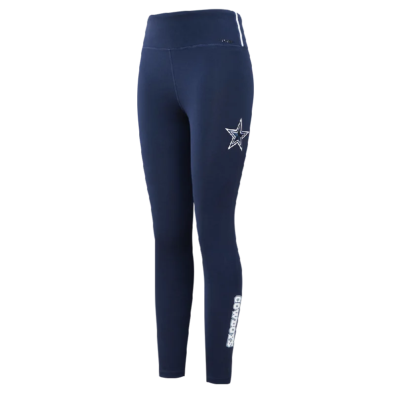 NFL DALLAS COWBOYS CLASSIC WOMEN'S JERSEY LEGGING (MIDNIGHT NAVY)