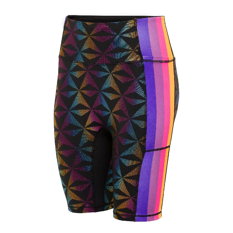 Geodesic Night Biker Shorts