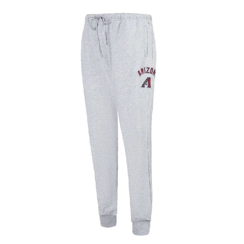 MLB ARIZONA DIAMONDBACKS CLASSIC WOMEN'S FLC SWEATPANT (HEATHER GREY)