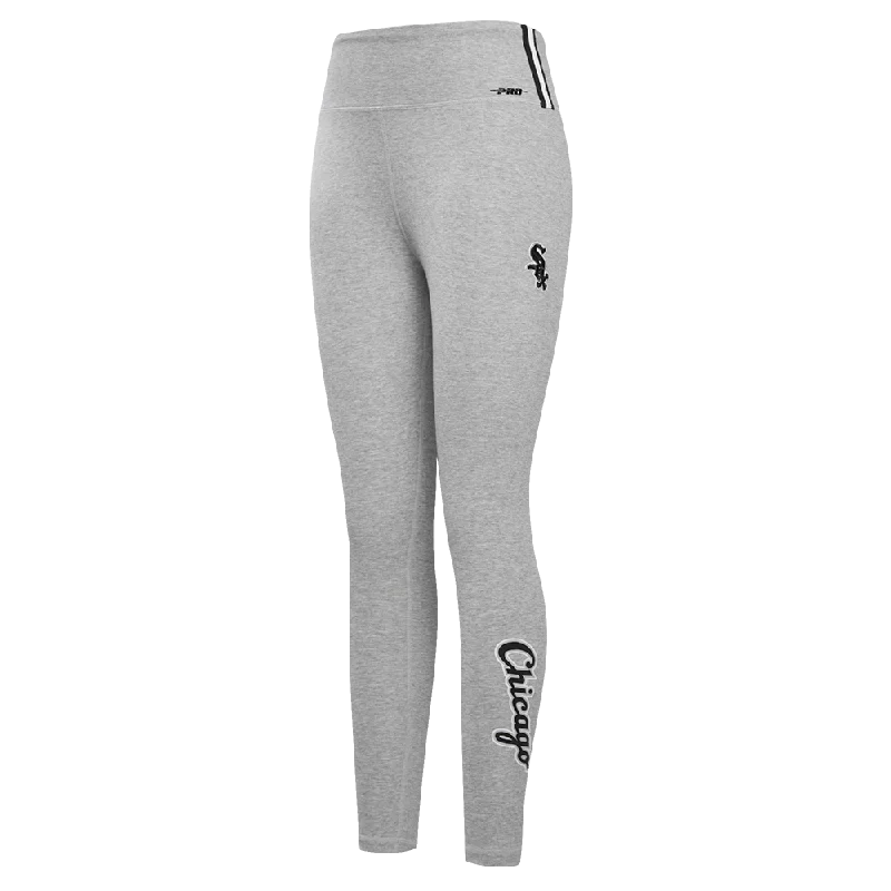 MLB CHICAGO WHITE SOX CLASSIC WOMEN'S JERSEY LEGGING (HEATHER GREY)