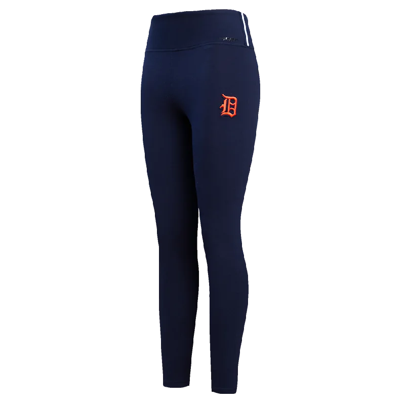 MLB DETROIT TIGERS RETRO CLASSIC WOMEN'S JERSEY LEGGING (MIDNIGHT NAVY)