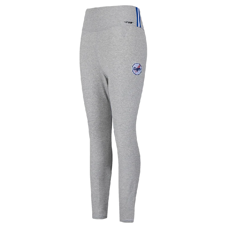 MLB LOS ANGELES DODGERS MASHUP WOMEN'S JERSEY LEGGING (HEATHER GREY)