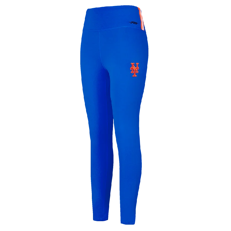 MLB NEW YORK METS RETRO CLASSIC WOMEN'S JERSEY LEGGING (ROYAL BLUE)