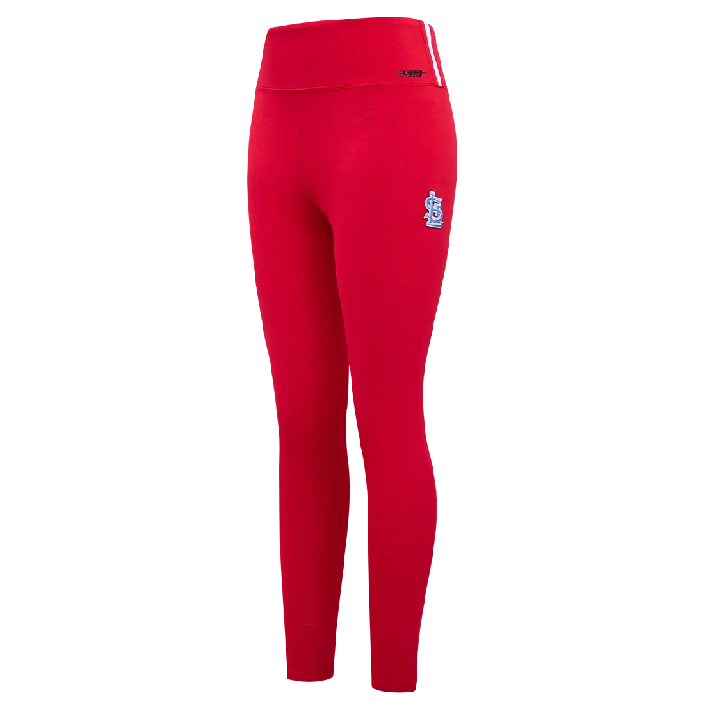 MLB ST. LOUIS CARDINALS RETRO CLASSIC WOMEN'S JERSEY LEGGING (RED)