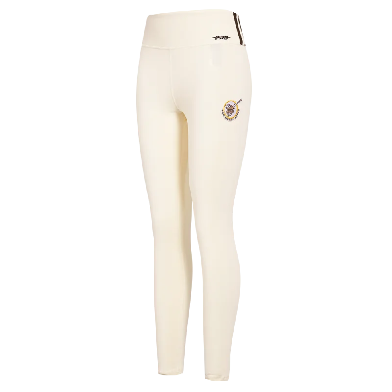 Perfect Tailoring MLB SAN DIEGO PADRES RETRO CLASSIC WOMEN'S JERSEY LEGGING (EGGSHELL)