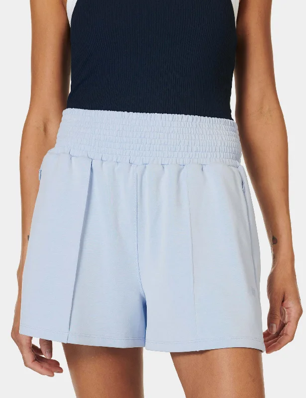 Lively And Youthful Sand Wash CloudWeight Shorts - Breeze Blue