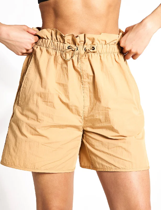 Unique Prints Utility Summer Shorts - Light Wheat Boot
